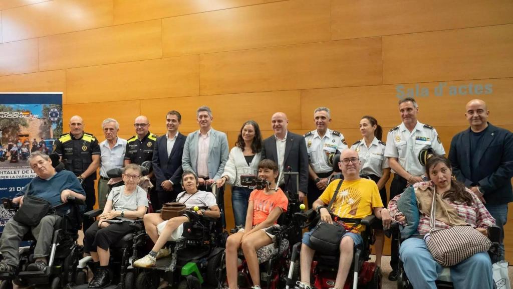 Presentación en L'Hospitalet de esta carrera solidaria 