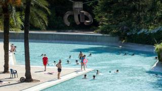 Piscina de la Creueta del Coll en una imagen de archivo