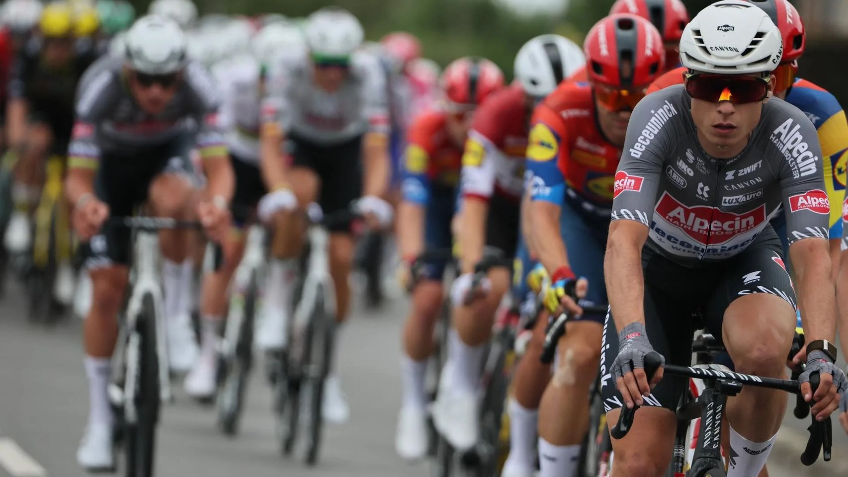 Ciclistas en una edición anterior del Tour