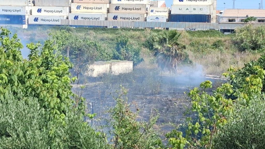Incendio en L'Hospitalet de Llobregat