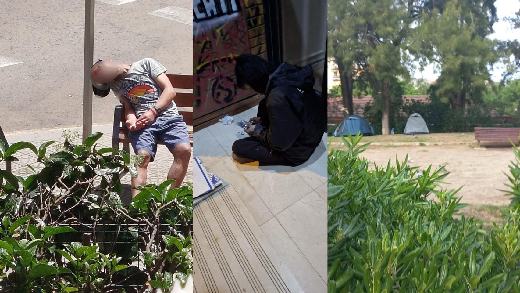 Montaje a partir de fotografías cedidas