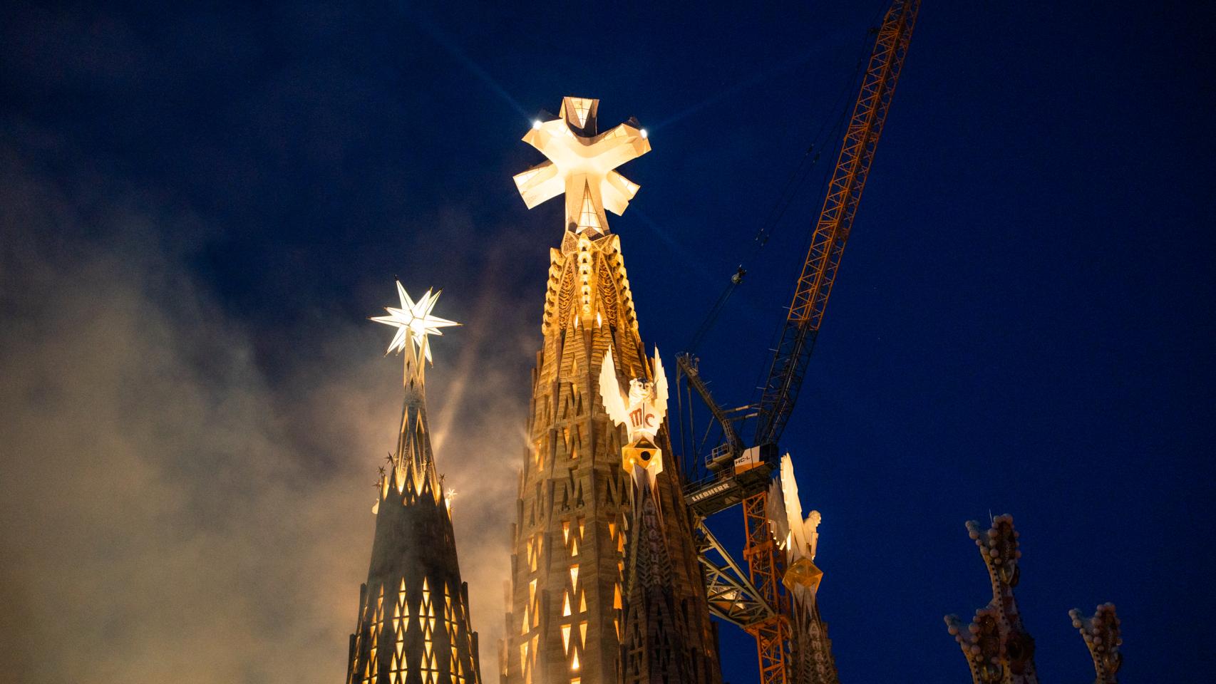 La Torre de Jesucristo iliuminada