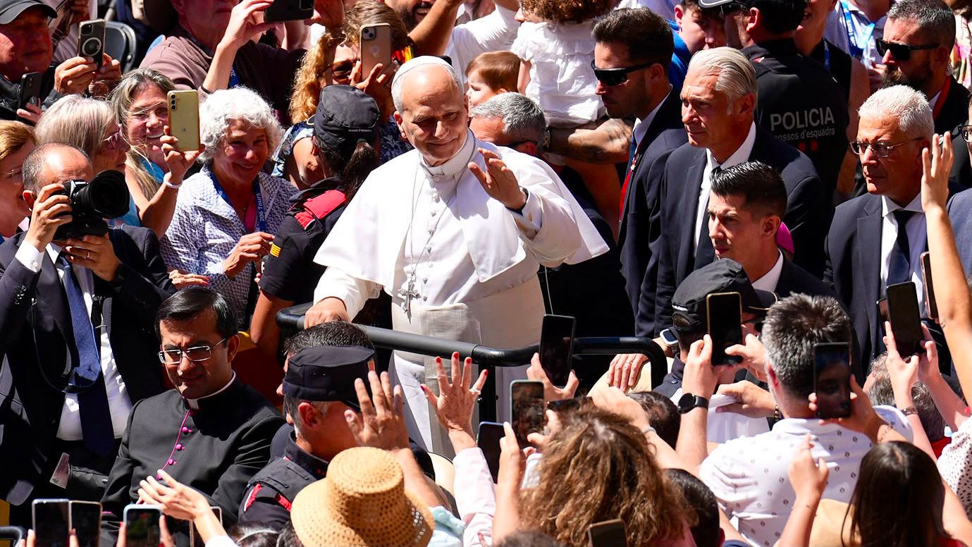 El papa en Montserrat 