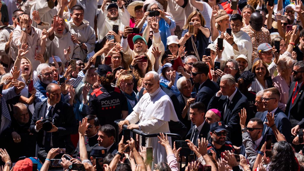 Recorregut del Papa Lleó XIV pels voltants de Montserrat